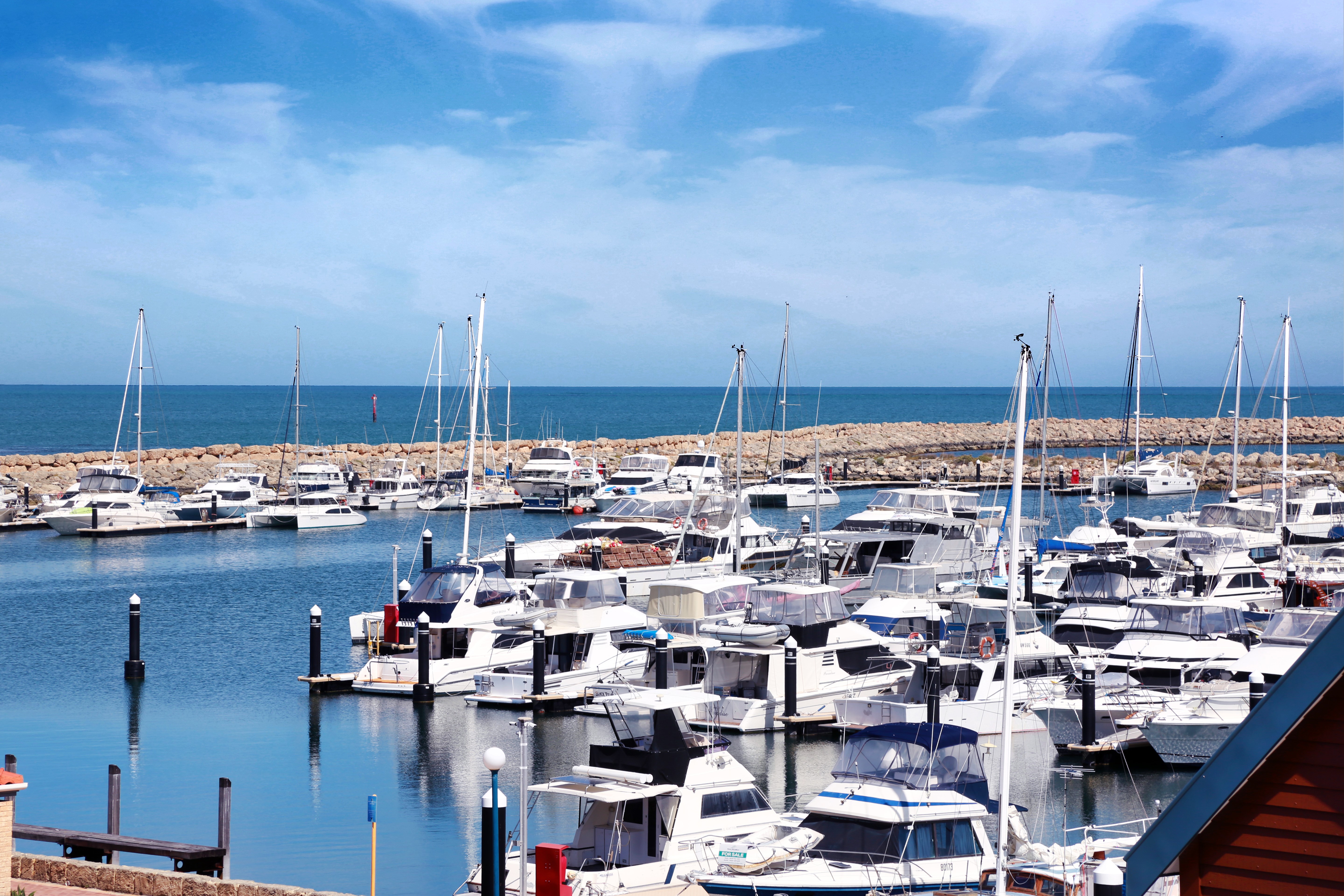 Where the Yachts Glide and the Sunsets glow